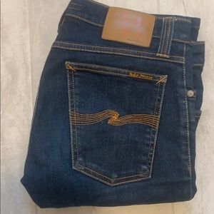 Women’s Mavi jeans- wider bottom flare.